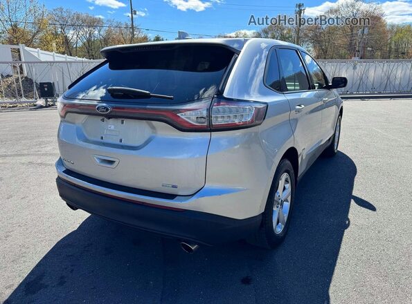 2FMPK4G90HBB08063 2017 FORD EDGE Серебряный Задняя правая четверть