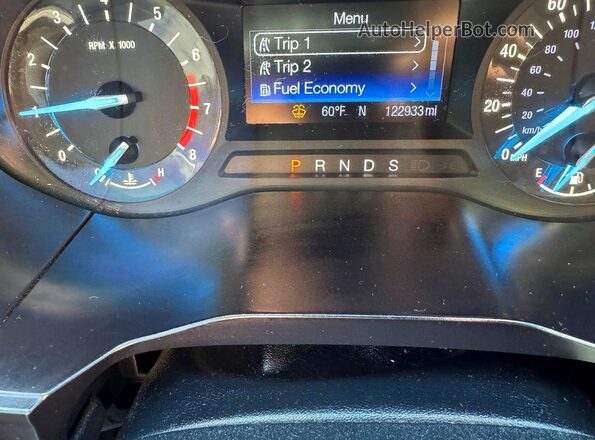 2FMPK4G90HBB08063 2017 FORD EDGE Серебряный Вид задней части салона