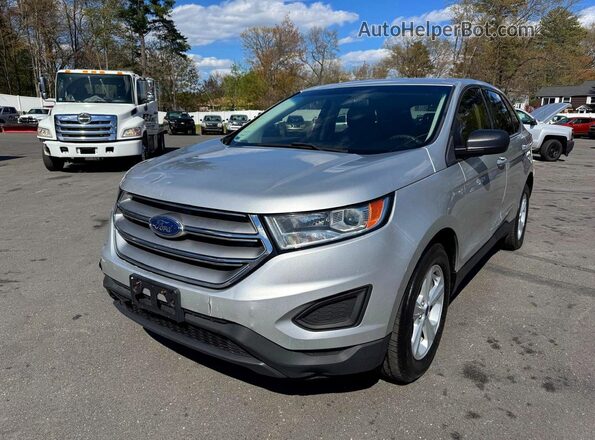 2FMPK4G90HBB08063 2017 FORD EDGE Серебряный Передняя левая четверть