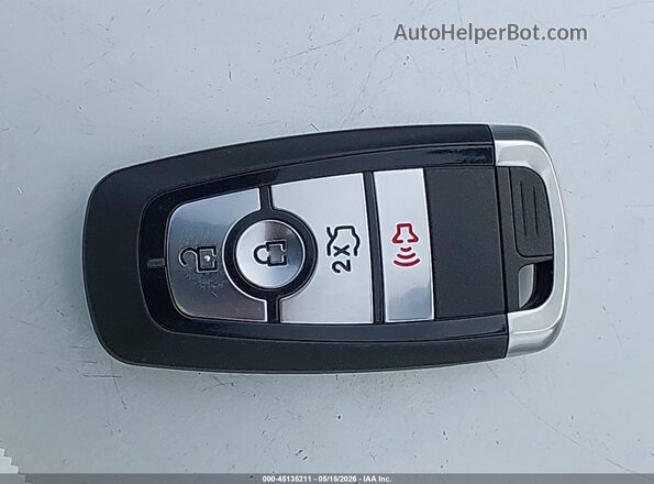 2FMPK4G90KBB57710 2019 FORD EDGE Синий Вид панели приборов