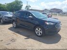 2019 Ford Edge Se Черный vin: 2FMPK4G90KBC49318
