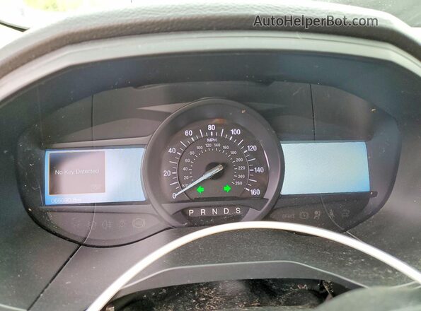 2FMPK4G90PBA34058 2023 FORD EDGE White Instrument cluster view