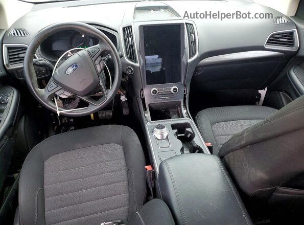 2FMPK4G90PBA34058 2023 FORD EDGE White Dashboard view