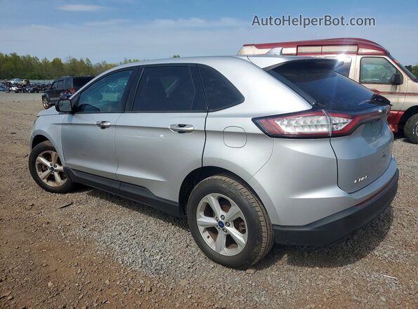 2FMPK4G91GBC25262 2016 FORD EDGE Silver Trasero izquierdo