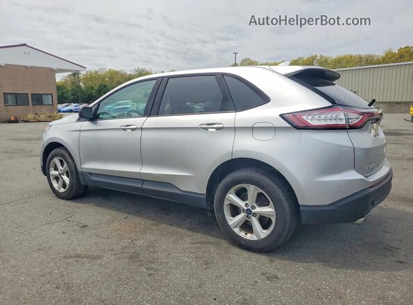 2FMPK4G91GBC33491 2016 FORD EDGE Silver Rear left