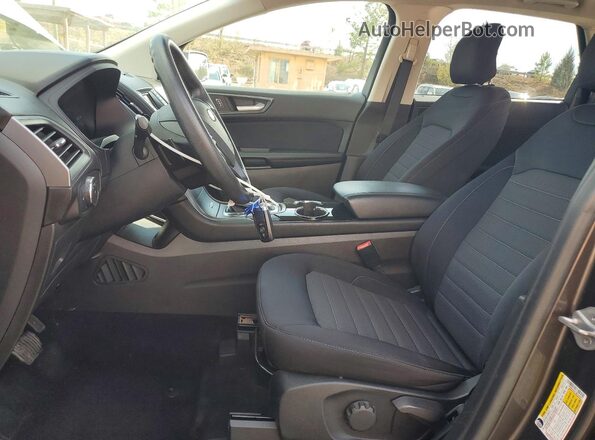 2FMPK4G91HBC50597 2017 FORD EDGE Серый Вид салона спереди