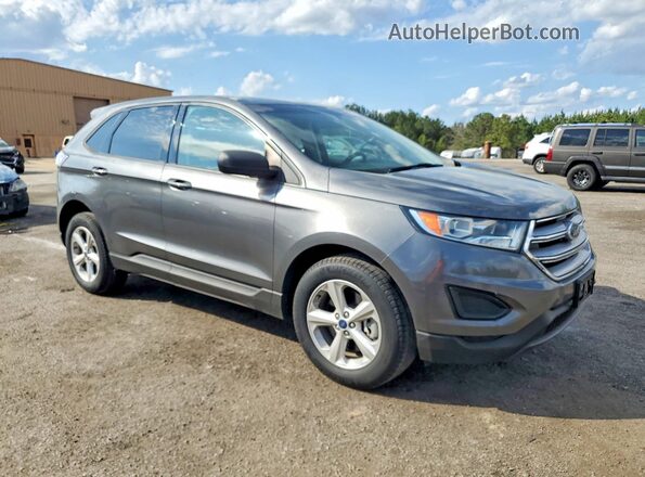 2FMPK4G91HBC50597 2017 FORD EDGE Серый Передняя правая четверть