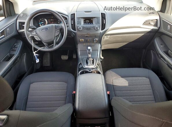 2FMPK4G91HBC50597 2017 FORD EDGE Серый Вид панели приборов