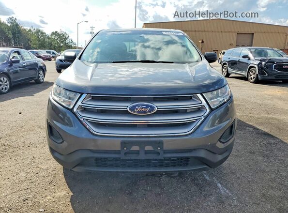 2FMPK4G91HBC50597 2017 FORD EDGE Серый Вид спереди
