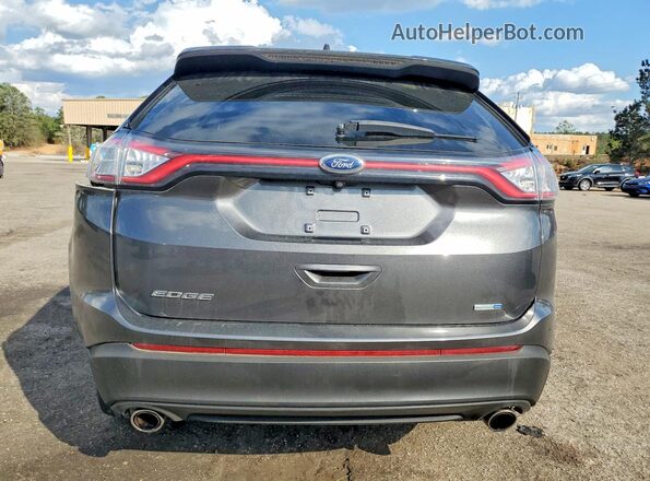 2FMPK4G91HBC50597 2017 FORD EDGE Серый Вид сзади