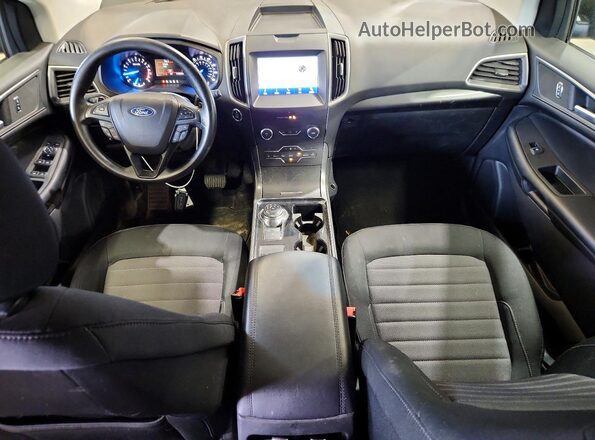 2FMPK4G91LBA65829 2020 FORD EDGE Silver Widok deski rozdzielczej