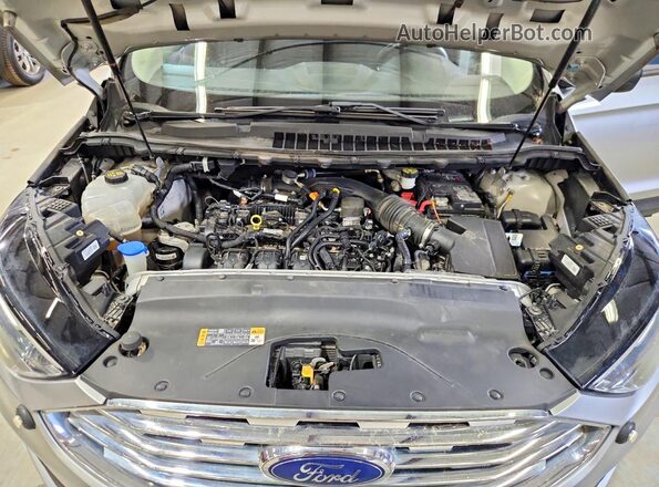2FMPK4G91LBA65829 2020 FORD EDGE Silver Widok komory silnika