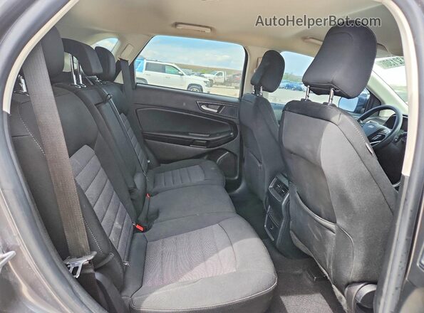 2FMPK4G91NBB09640 2022 FORD EDGE Gray Rear interior view