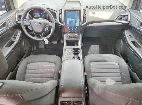 2FMPK4G91NBB09640 2022 FORD EDGE Gray Dashboard view