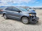 2022 Ford Edge Se Gray vin: 2FMPK4G91NBB09640