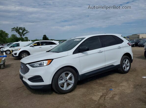 2FMPK4G91RBB23558 2024 FORD EDGE White Vista tres cuartos delantera izquierda