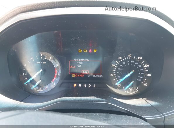 2FMPK4G92HBB45924 2017 FORD EDGE Черный Вид задних сидений