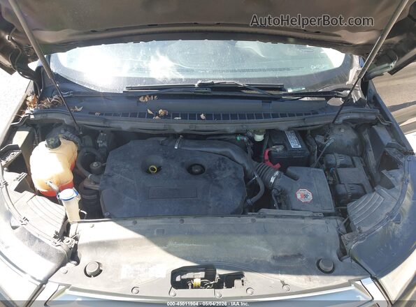 2FMPK4G92HBB45924 2017 FORD EDGE Черный Вид сзади