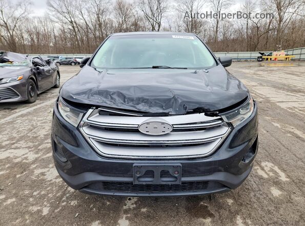 2FMPK4G92JBC30011 2018 FORD EDGE Black Vista frontal