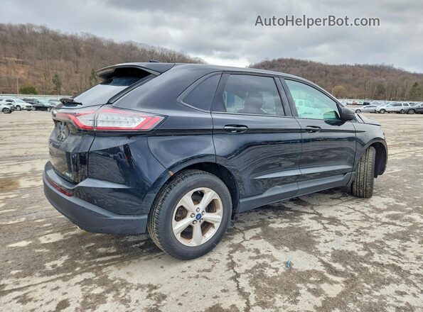 2FMPK4G92JBC30011 2018 FORD EDGE Black Trasero derecho