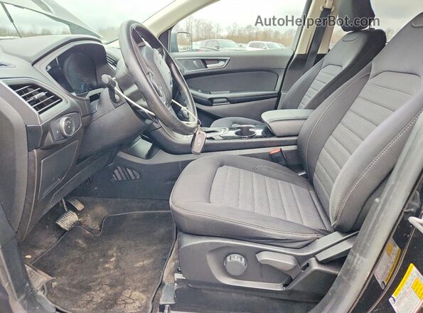 2FMPK4G92JBC30011 2018 FORD EDGE Black Vista interior delantera