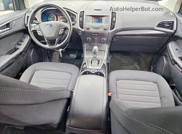 2FMPK4G92JBC30011 2018 FORD EDGE Black Vista del salpicadero
