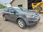 2018 Ford Edge Se Gray vin: 2FMPK4G92JBC56365