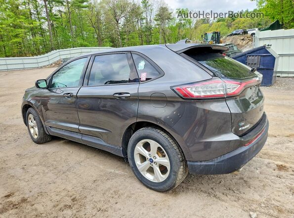 2FMPK4G92JBC56365 2018 FORD EDGE Gray Tył lewy