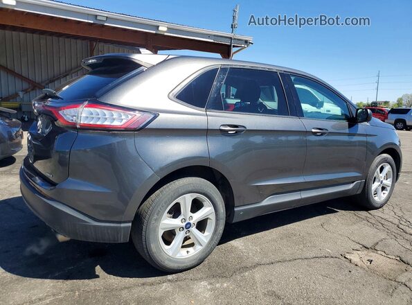 2FMPK4G93GBB61824 2016 FORD EDGE Серый Задняя правая четверть