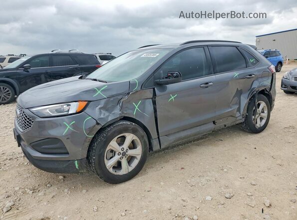 2FMPK4G93RBA58020 2024 FORD EDGE Gray Առջևի ձախ երեք քառորդ տեսարան