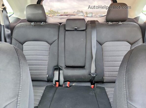 2FMPK4G94GBC53282 2016 FORD EDGE Синий Вид задних сидений