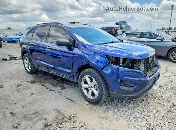 2FMPK4G94GBC53282 2016 FORD EDGE Синий Передняя правая четверть