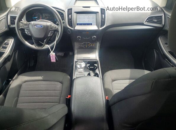 2FMPK4G94LBB62961 2020 FORD EDGE Черный Вид панели приборов