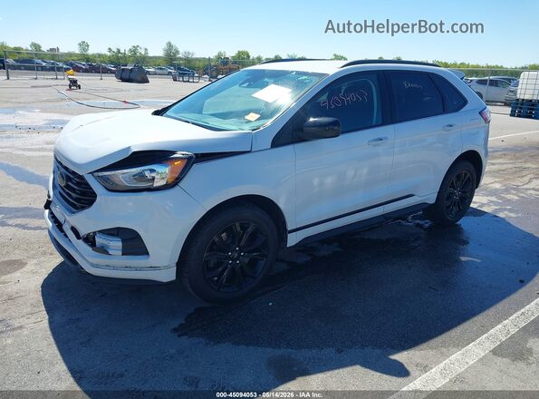 2FMPK4G94NBA40474 2022 FORD EDGE Белый Передняя левая четверть