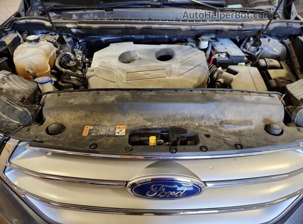 2FMPK4G95JBC56375 2018 FORD EDGE Серый Вид подкапотного пространства
