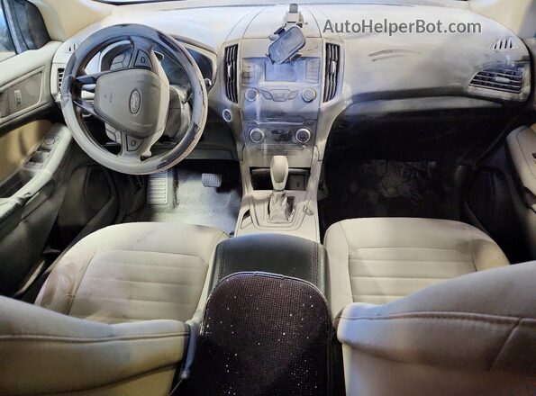2FMPK4G95JBC56375 2018 FORD EDGE Серый Вид панели приборов