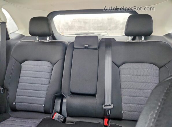 2FMPK4G95LBB55808 2020 FORD EDGE Silver Вид задніх сидінь
