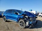 2022 Ford Edge Se Синий vin: 2FMPK4G95NBA56392