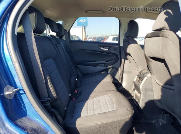 2FMPK4G95NBA56392 2022 FORD EDGE Синий Вид задней части салона