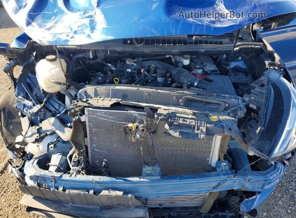 2FMPK4G95NBA56392 2022 FORD EDGE Синий Вид подкапотного пространства