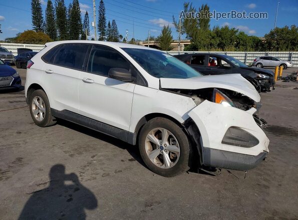 2FMPK4G95NBA63732 2022 FORD EDGE Белый Передняя правая четверть