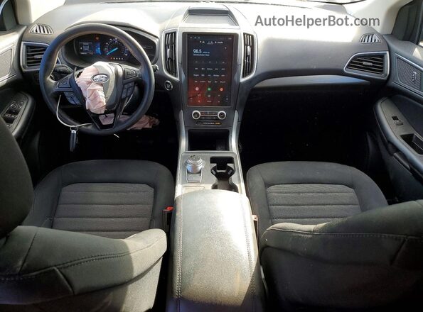 2FMPK4G95NBA63732 2022 FORD EDGE Белый Вид панели приборов