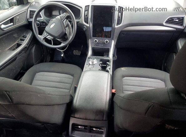 2FMPK4G95NBB08930 2022 FORD EDGE Угольный Вид панели приборов