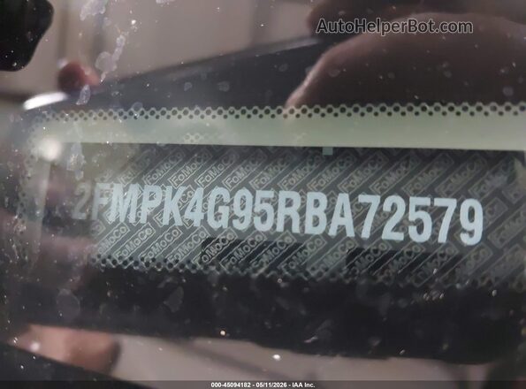 2FMPK4G95RBA72579 2024 FORD EDGE White Engine compartment view