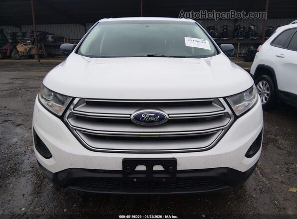 2FMPK4G96GBC19358 2016 FORD EDGE White Вид спереду