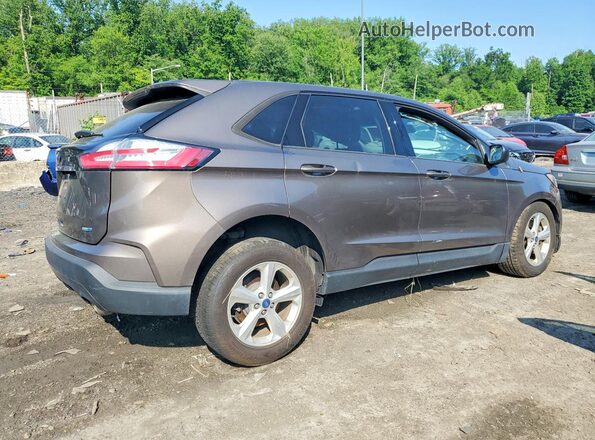 2FMPK4G96KBB14134 2019 FORD EDGE Brown უკანა მარჯვენა
