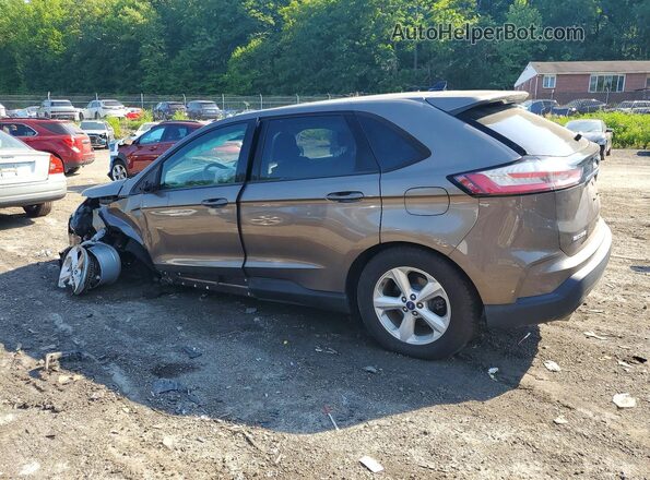 2FMPK4G96KBB14134 2019 FORD EDGE Brown უკანა მარცხენა