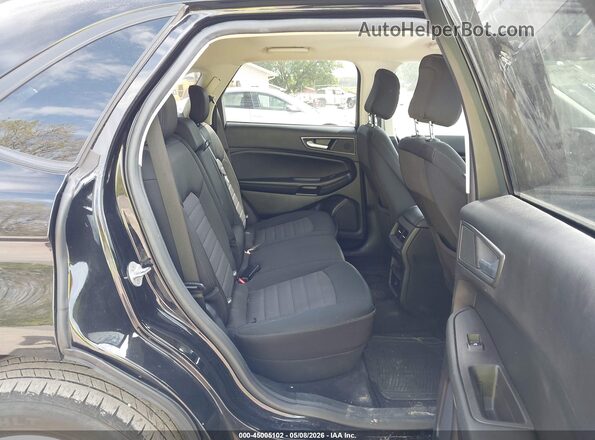 2FMPK4G96NBA27323 2022 FORD EDGE Black Widok naklejki z numerem VIN