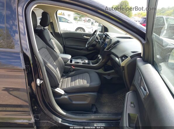 2FMPK4G96NBA27323 2022 FORD EDGE Black Widok wnętrza z przodu