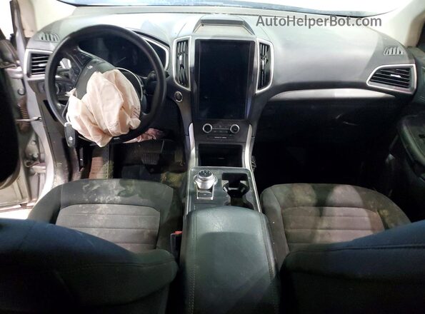 2FMPK4G97MBA14577 2021 FORD EDGE Серебряный Вид панели приборов